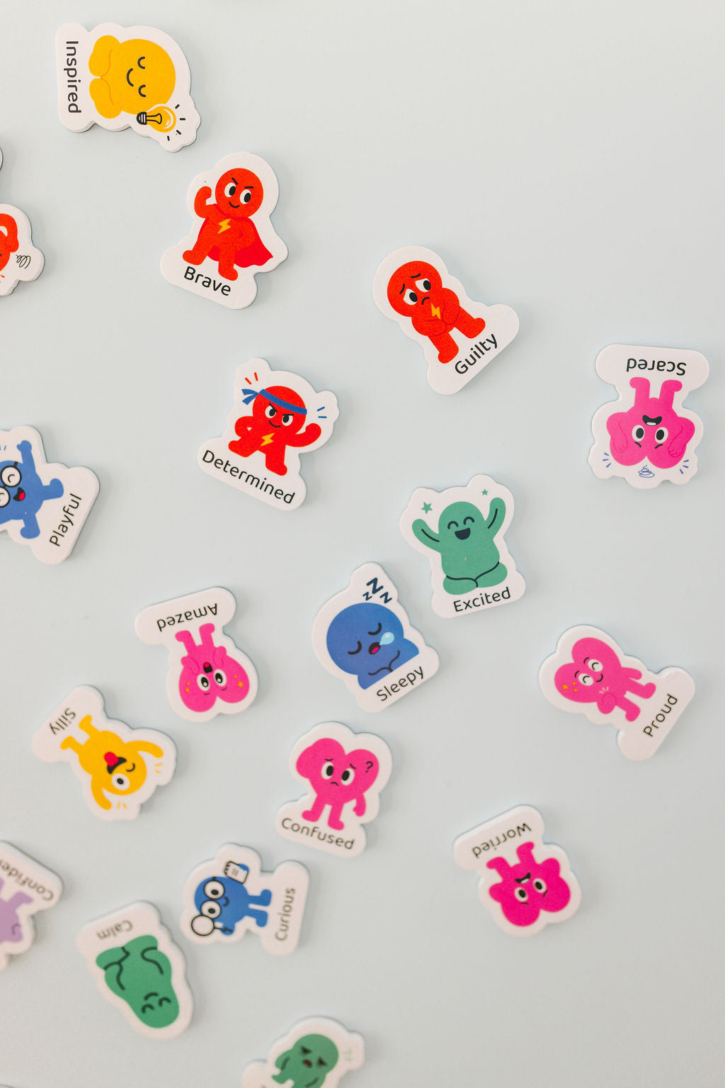 Talking about feelings with Smartypals magnets
