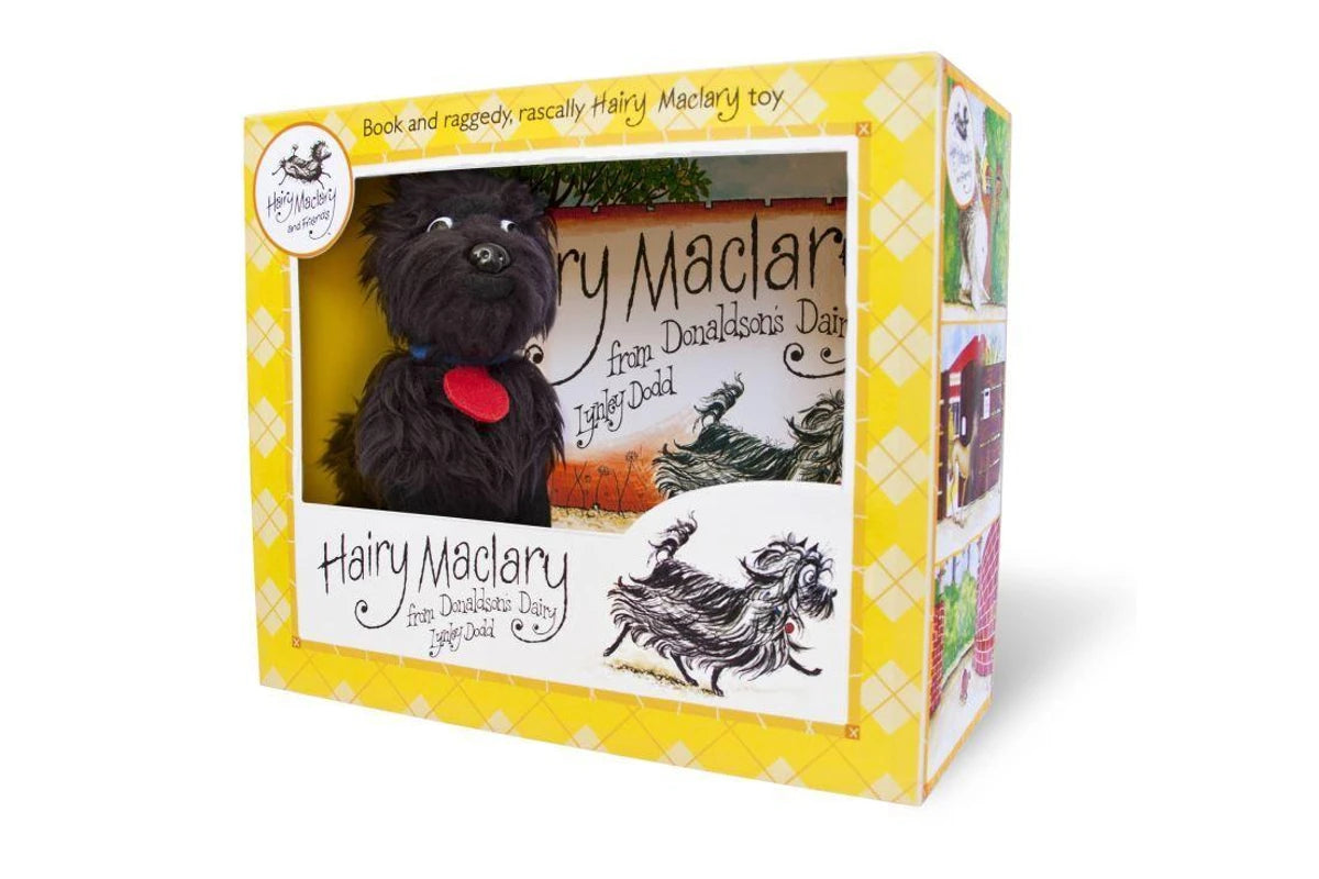 hairy maclary book & toy set