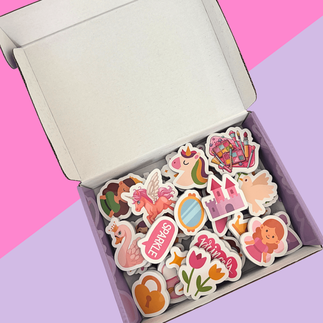 What's included in the Smartypals Princess Magnet Set