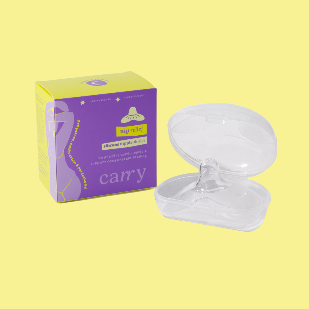 Carry Nip Relief cherry shaped silicone nipple shields