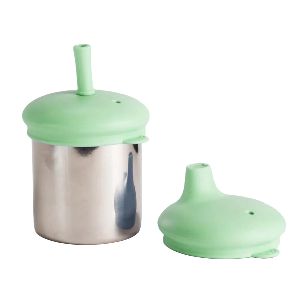 nestling 3 in 1 sippy cup in sage