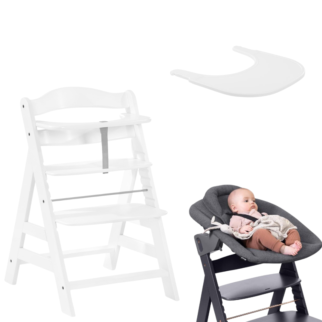 Hauck Highchair newborn to toddler bundle