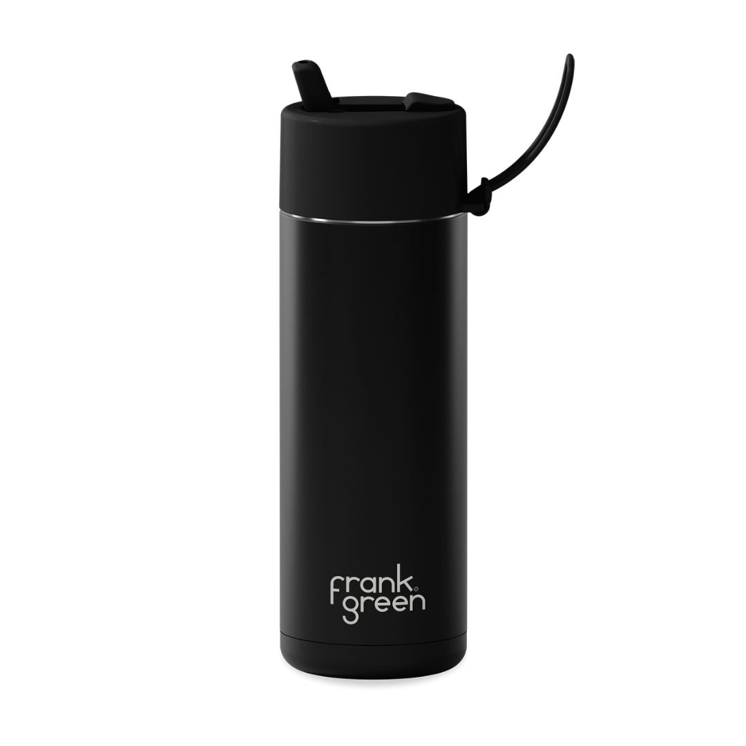 frank green 20oz flip straw lid bottle