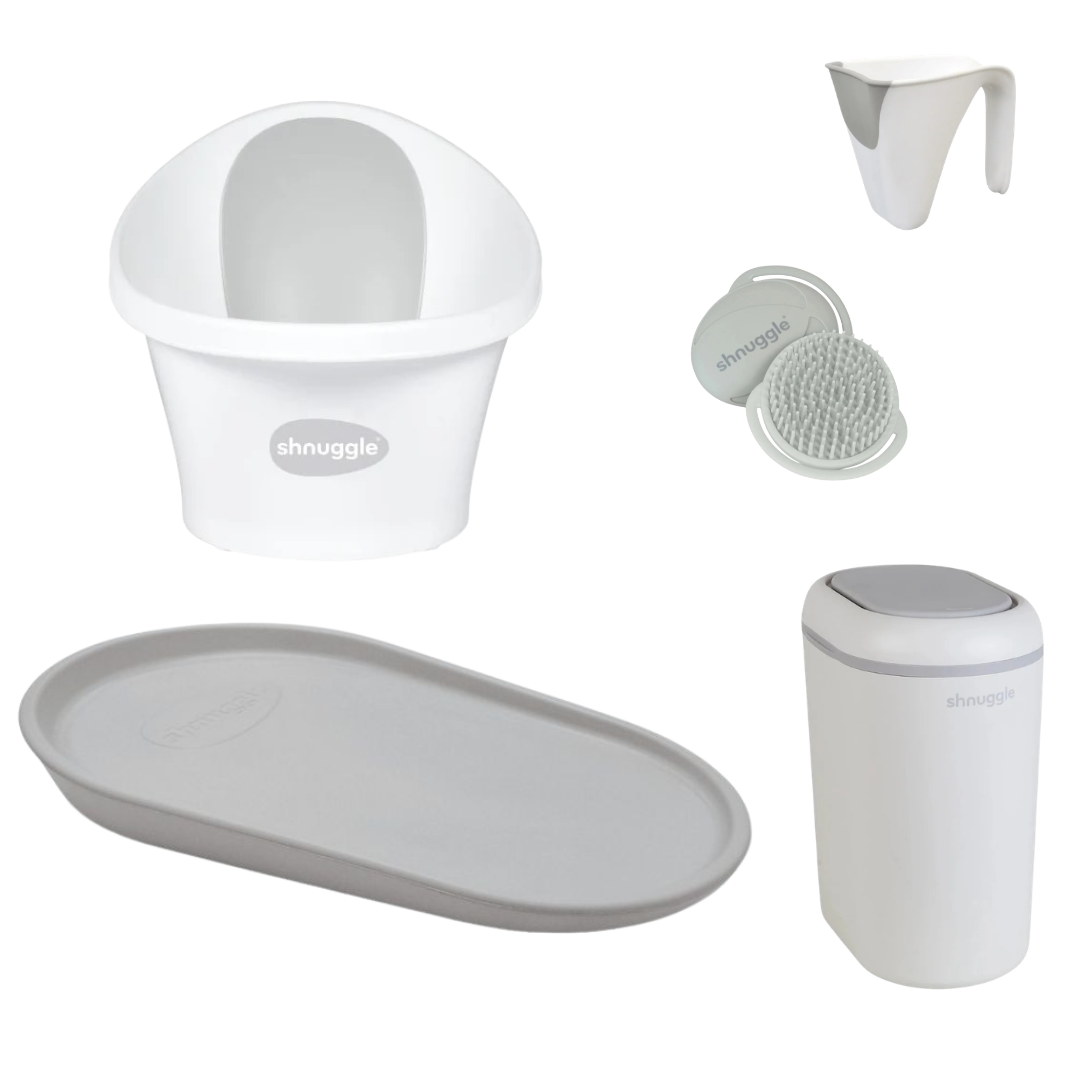 shnuggle bath and change bundle