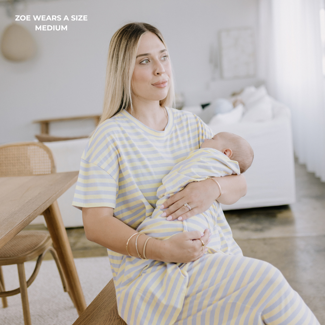 Organic Women's Summer Pyjama Set | Butter + Lilac