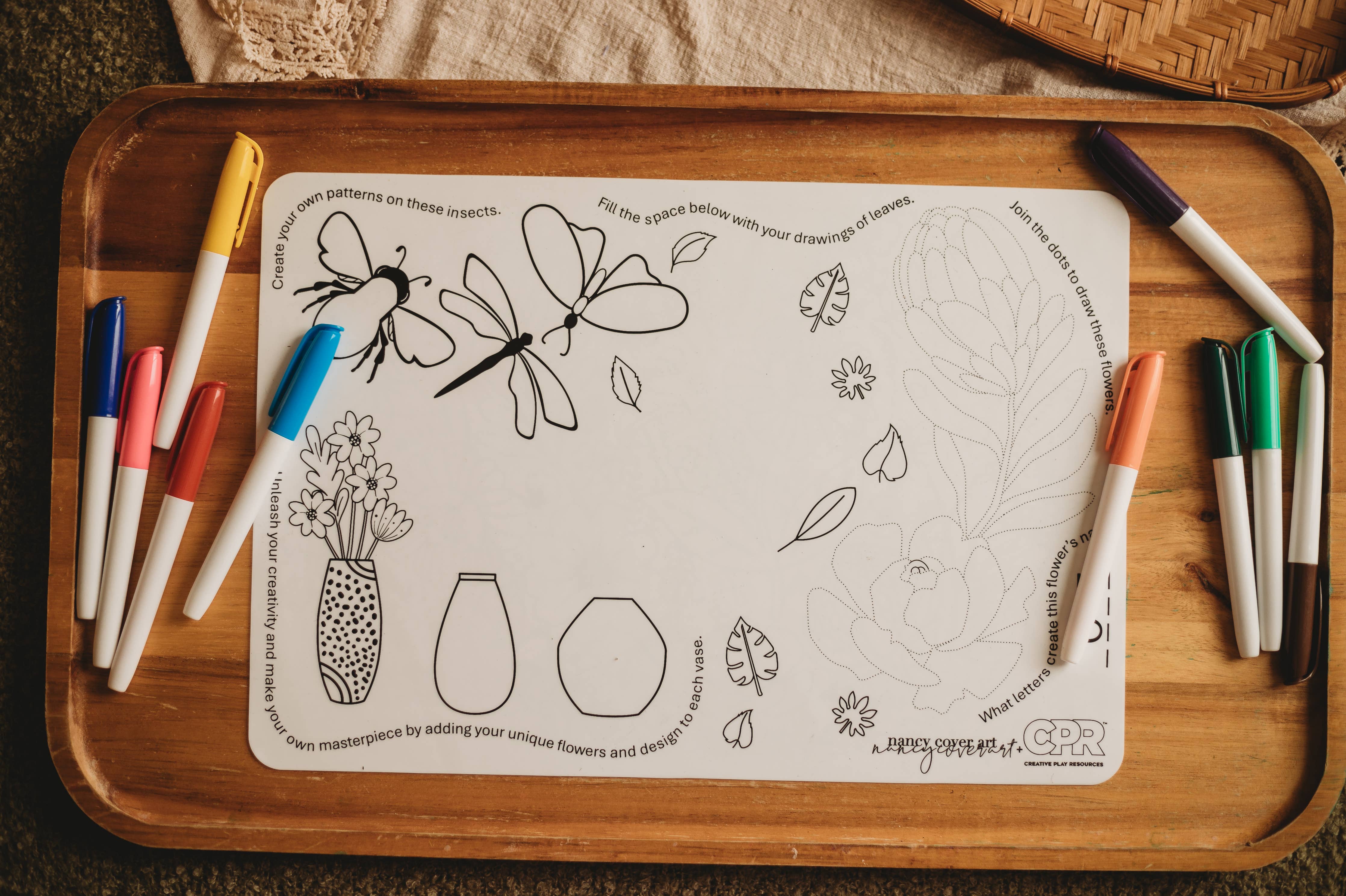 creative play resources silicone mat