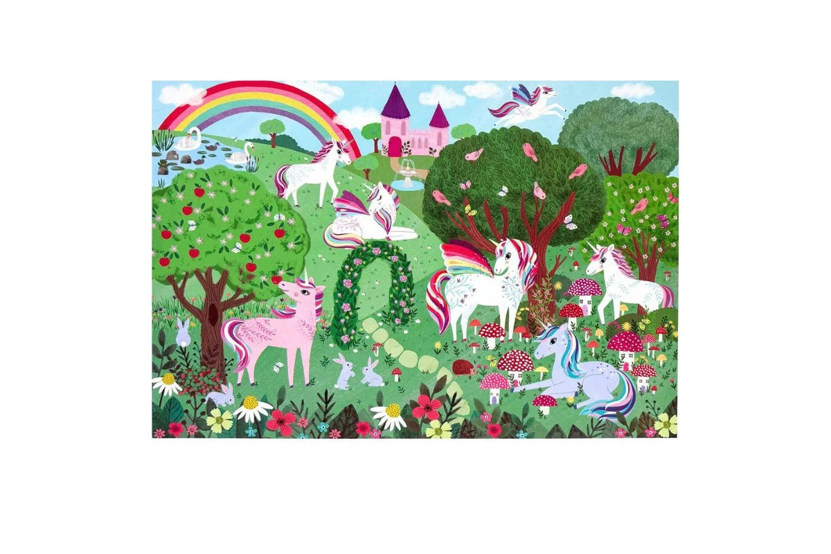crocodile creek unicorn dreams 48pc puzzle