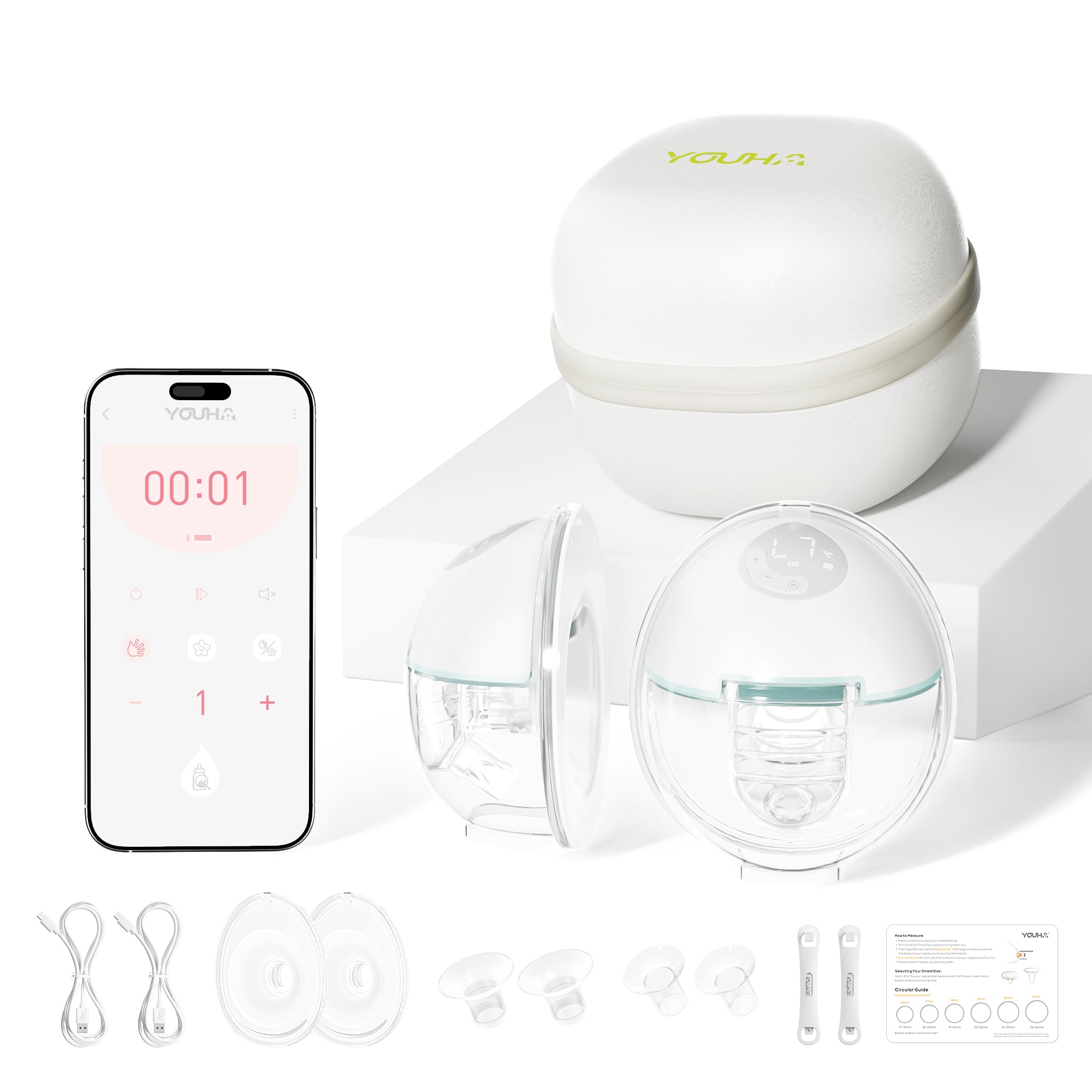Youha Evera Double Electric Wearable breast pump