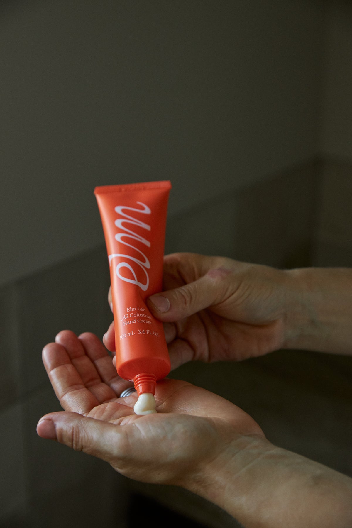 Elm Lab Colostrum Hand Cream lifestyle