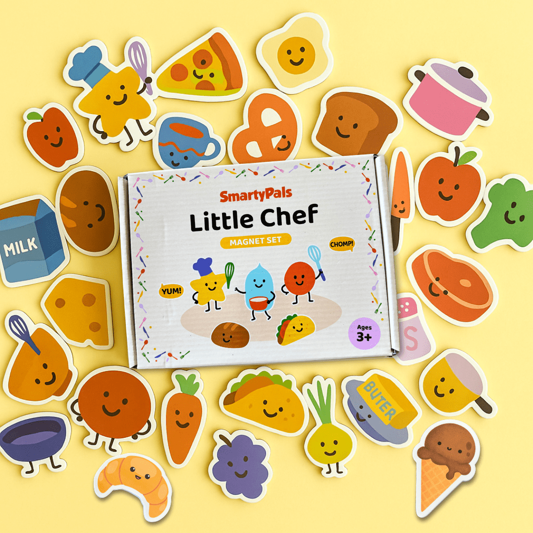 Smartypals Little Chef magnet pieces