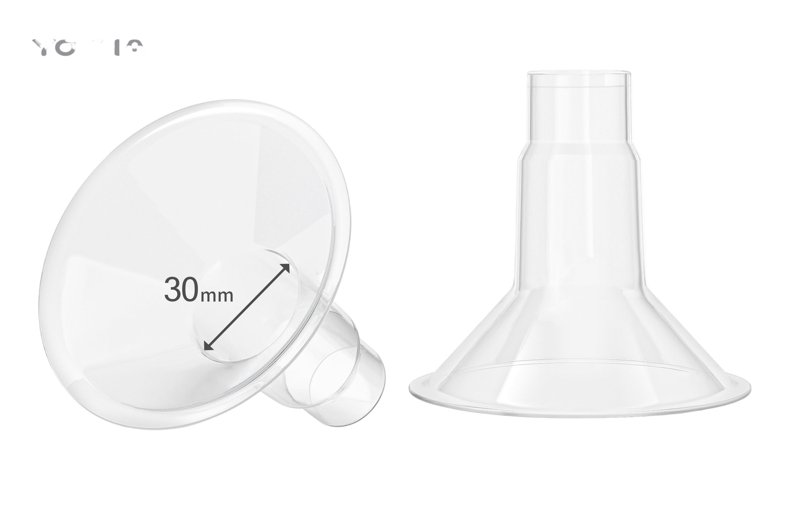 Youha breast pump plastic breastshield