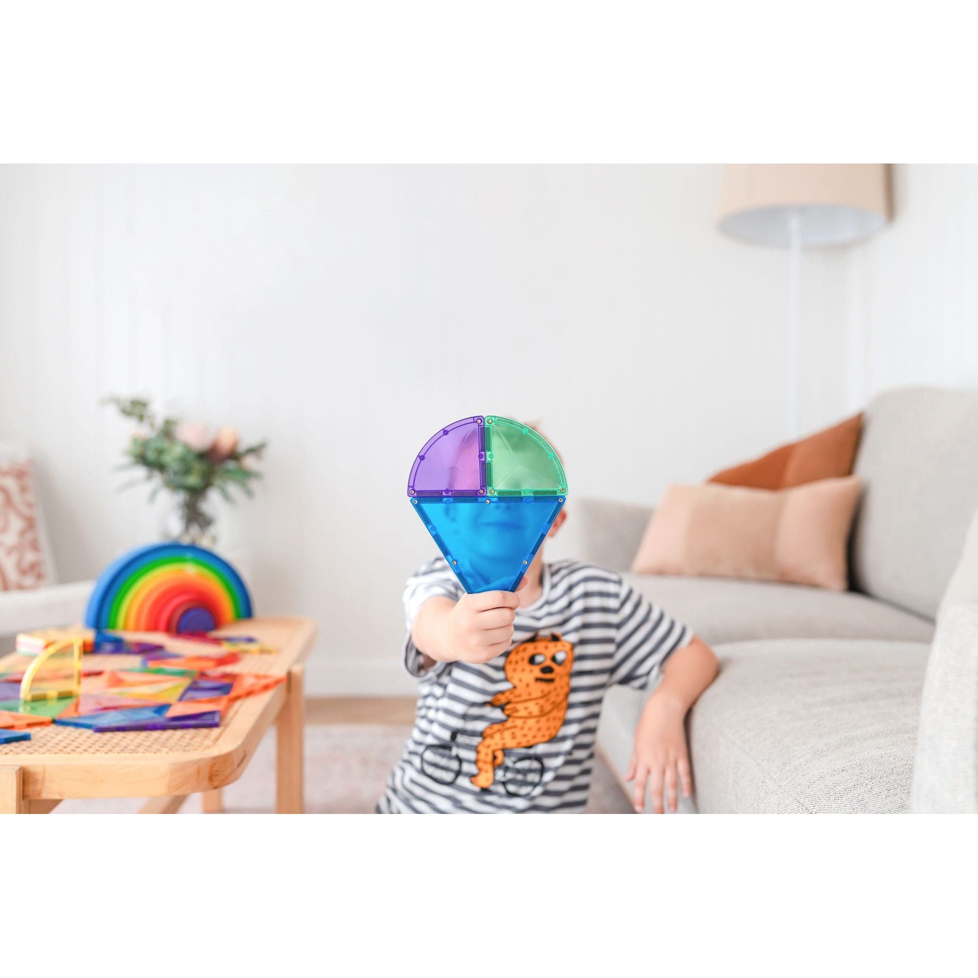 Connetix Rainbow 36 piece shape pack