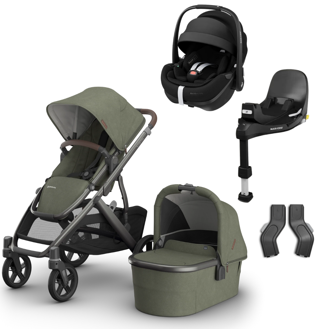 Uppababy vista v3 and pebble bundle