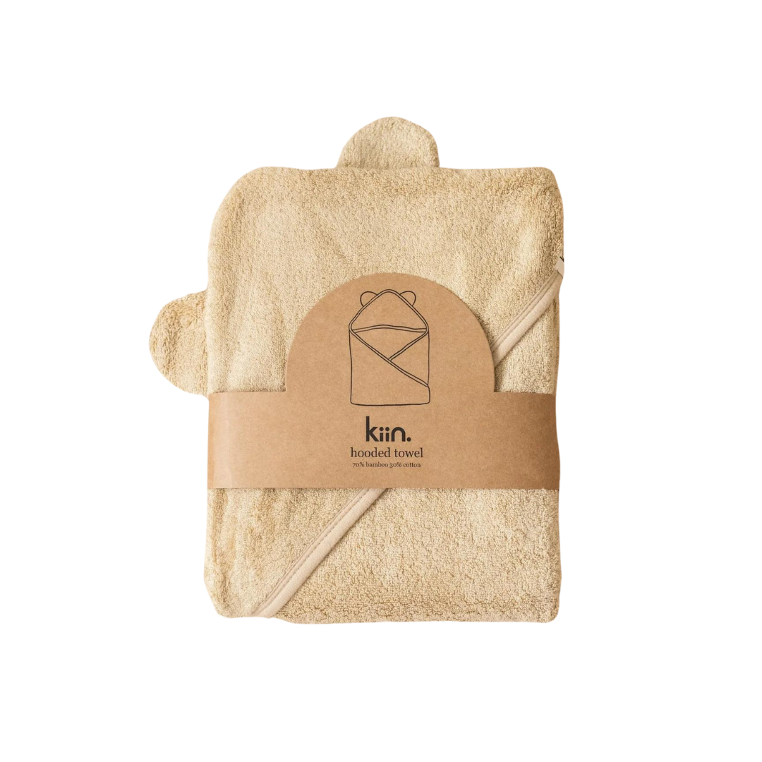 Kiin Hooded Towel - Oat