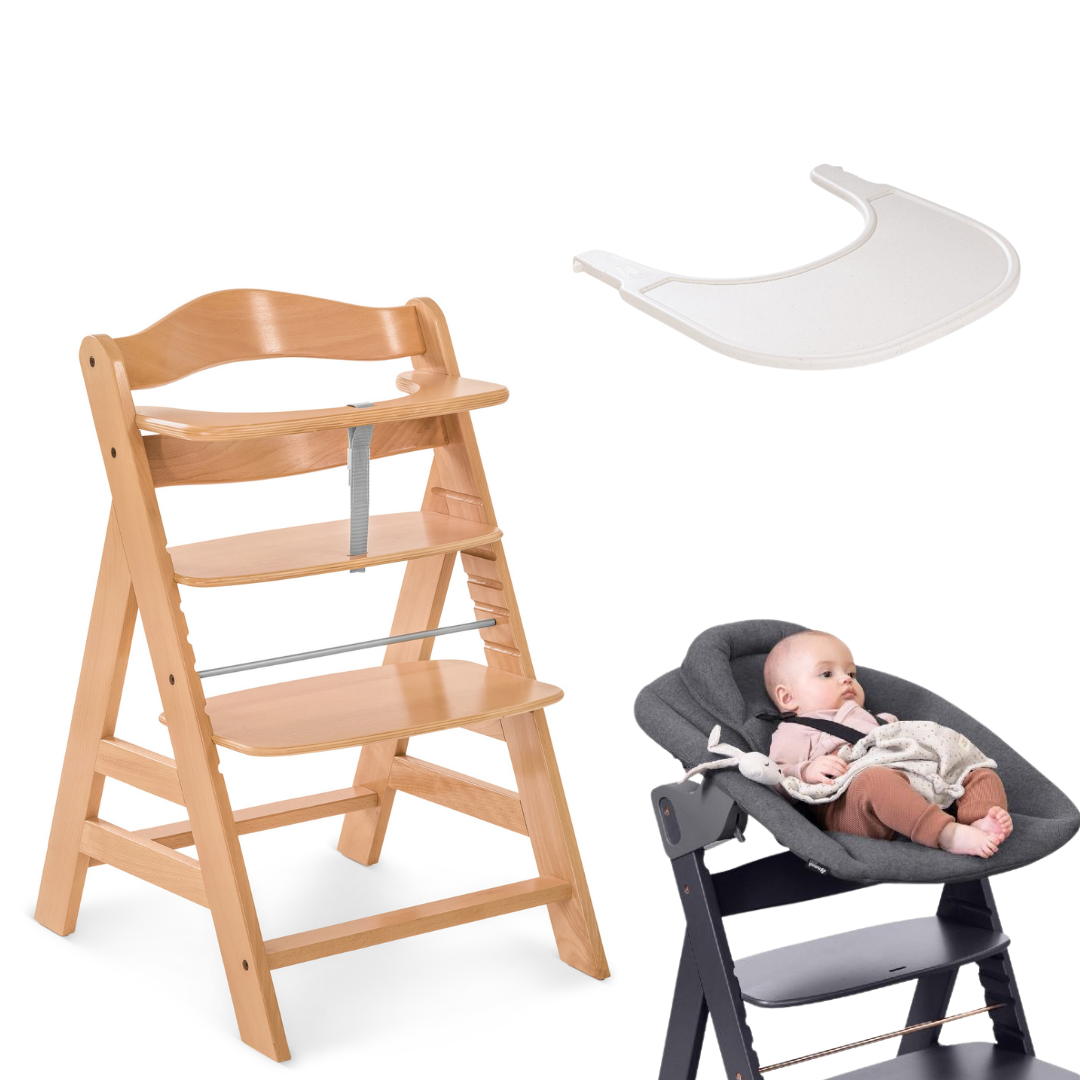 Hauck Highchair newborn to toddler bundle