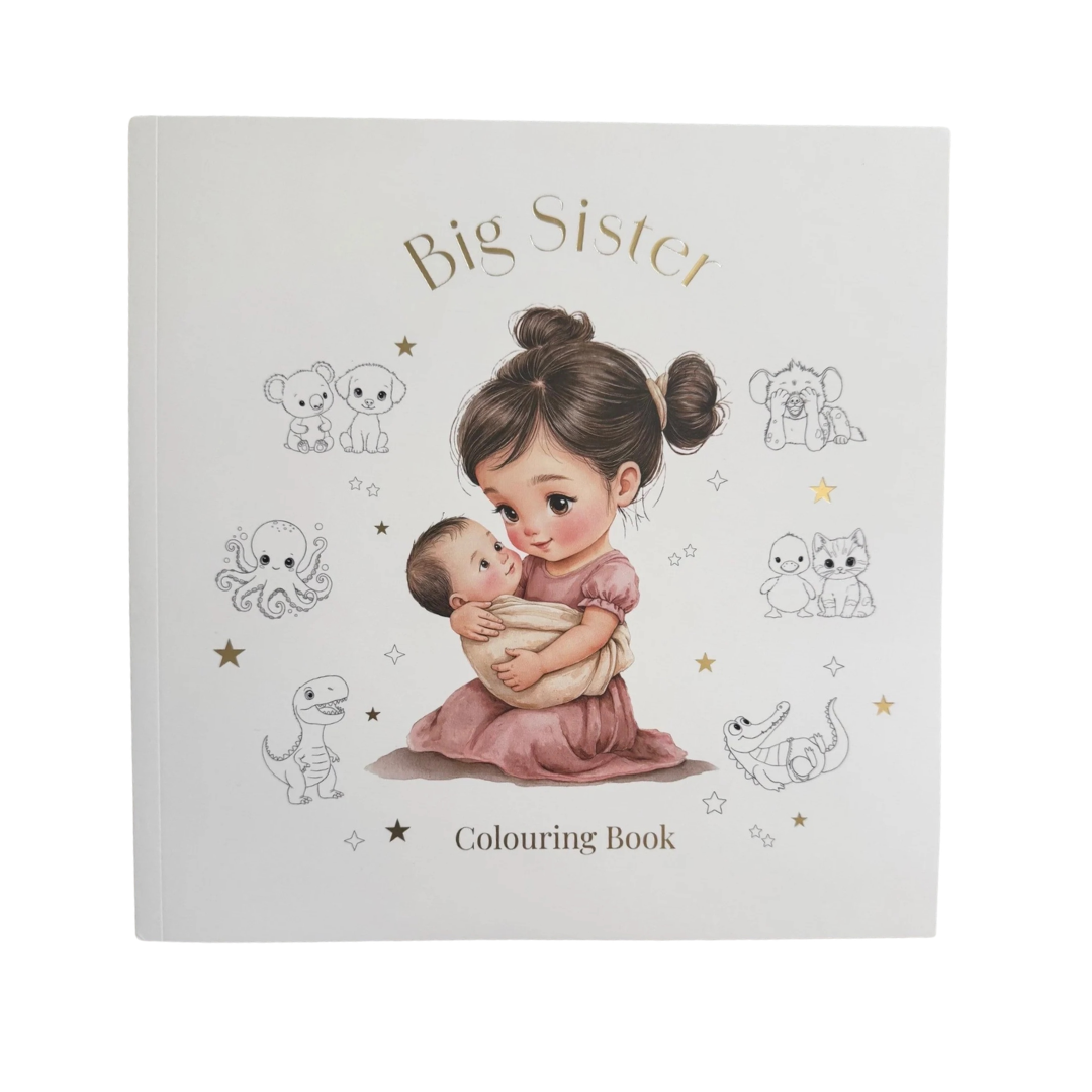 big sister colouring book