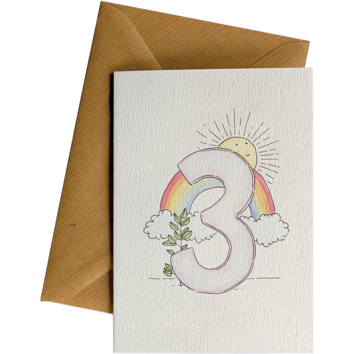 3rd birthday card
