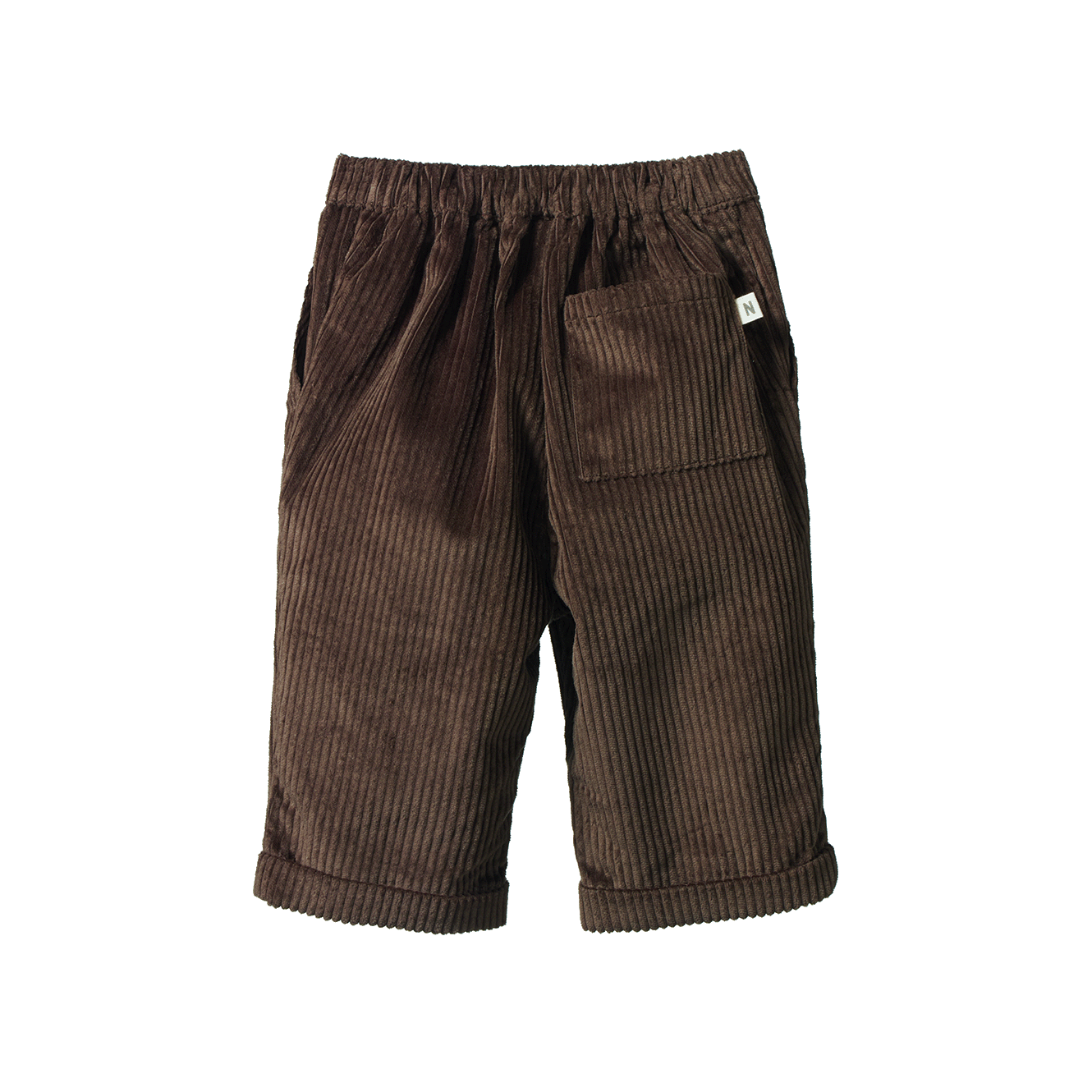 teddy cord pants pinecone