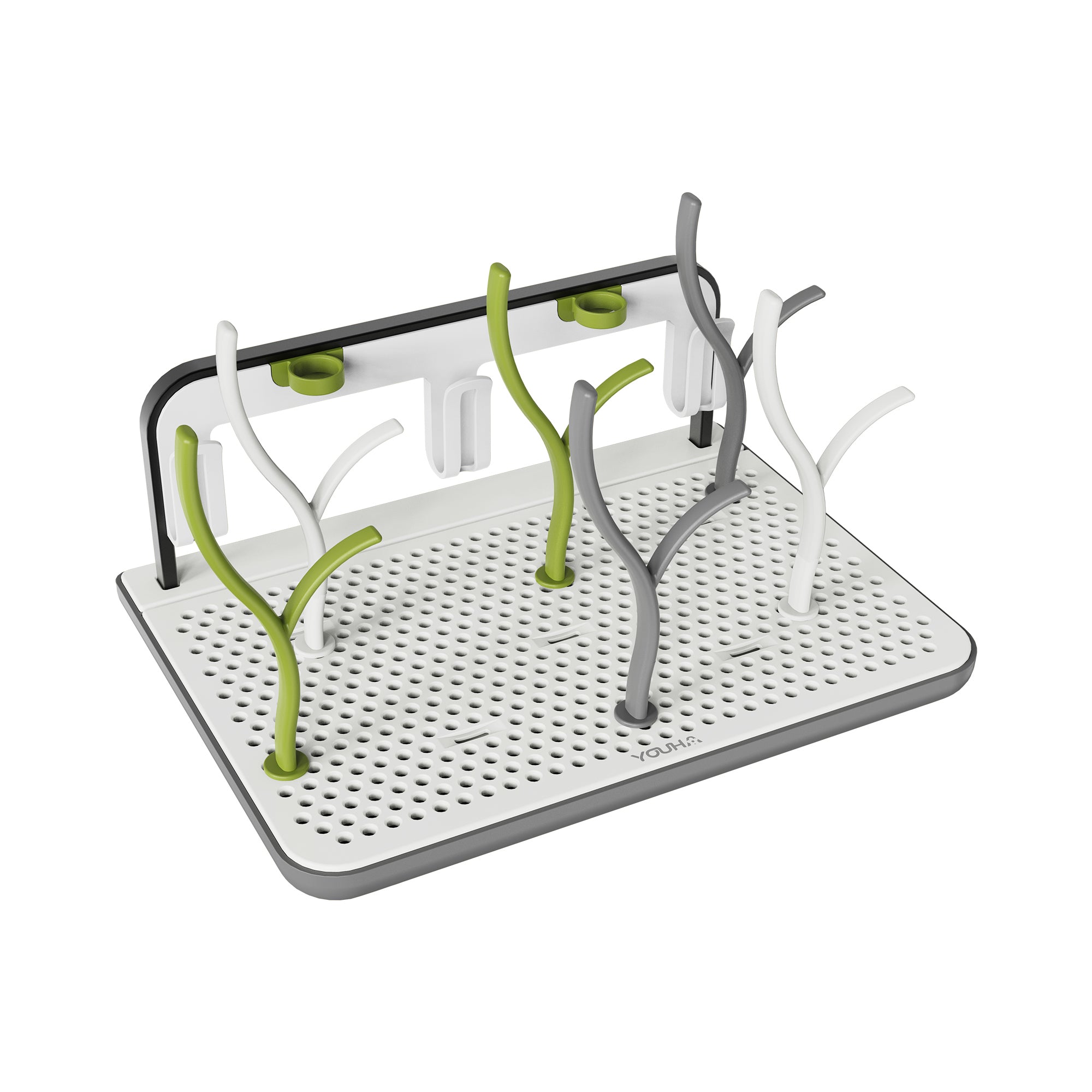 Youha dish drying rack with prongs