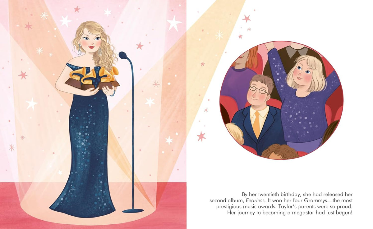 Little People BIG DREAMS Taylor Swift inside spread