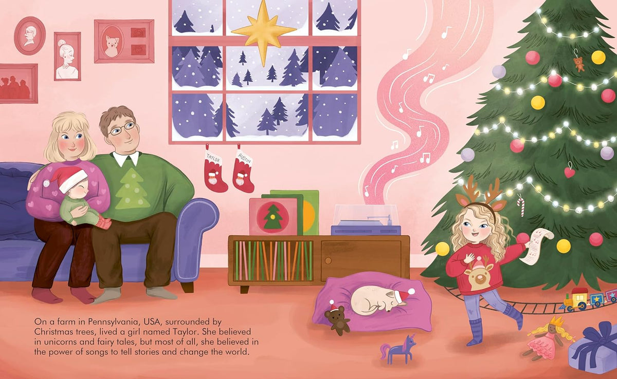 Little People BIG DREAMS Taylor Swift inside spread