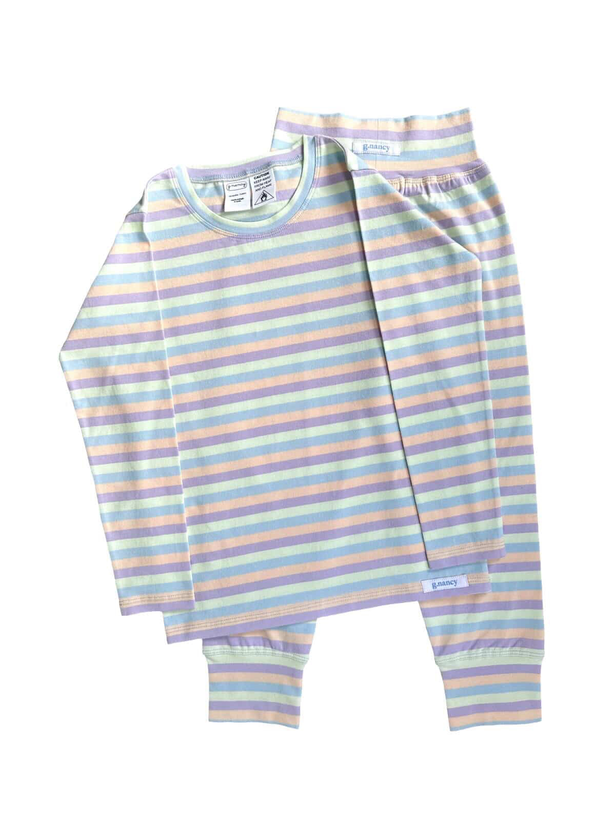 G.Nancy pastel stripe pyjamas