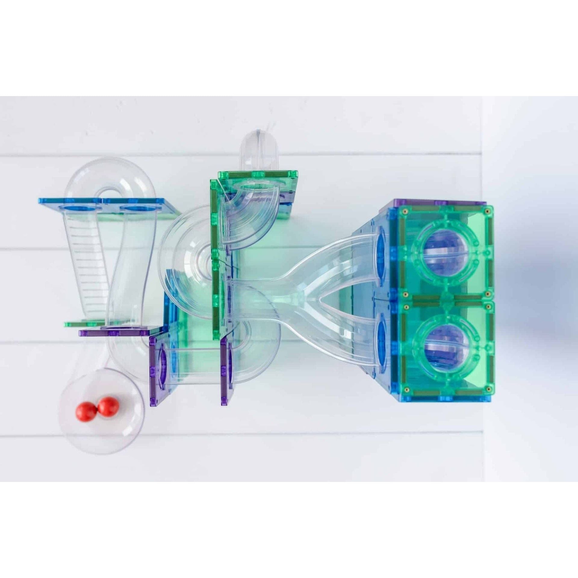 Connetix 92 piece ball run