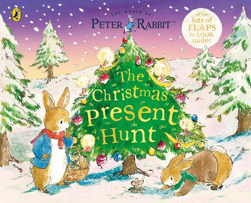 Peter Rabbit The Christmas Present Hunt lift-the-flap storybook