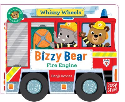Bizzy Bear Whizzy Wheels Fire Engine board book cover