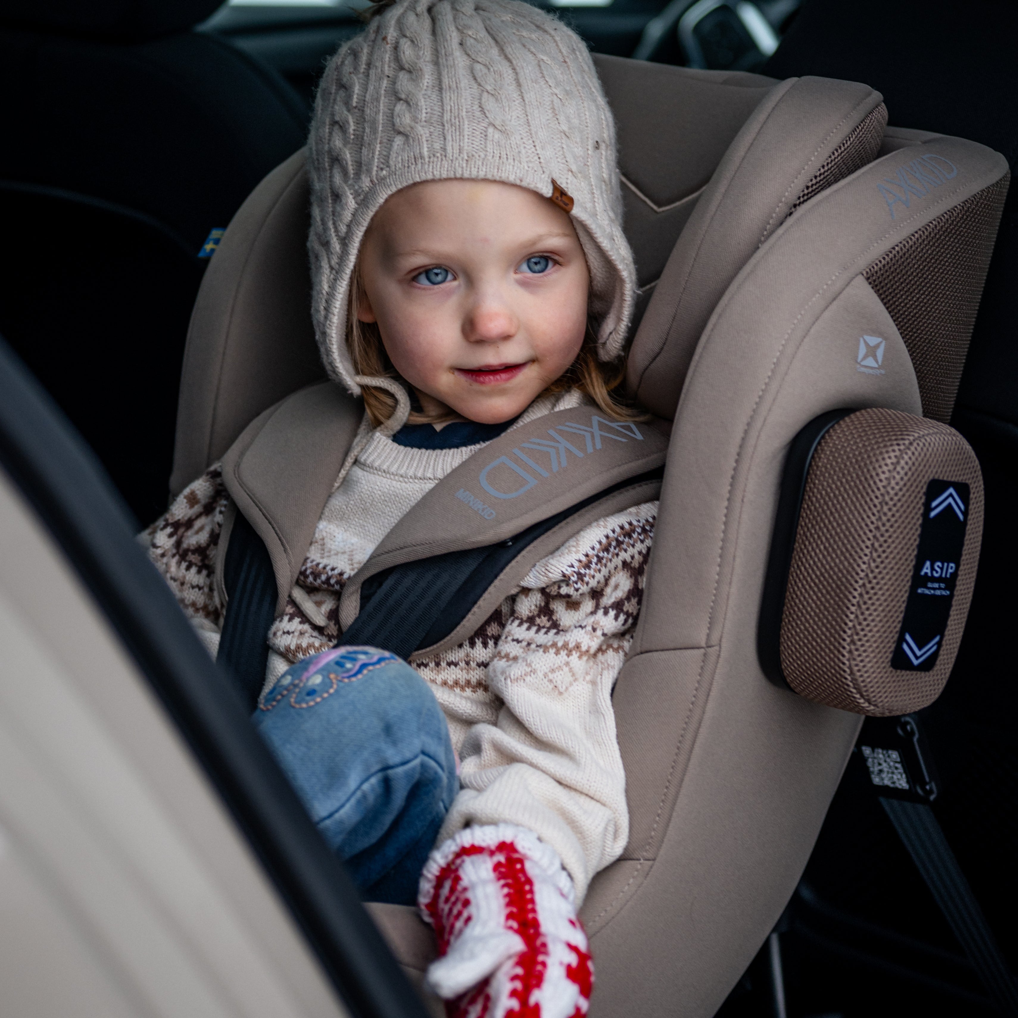 axkid minikid 4 forest moss car seat