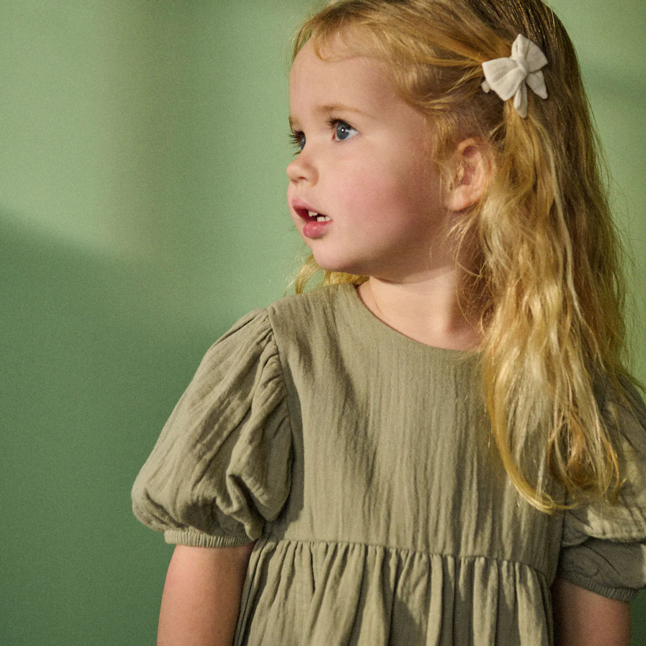 bow hair clips natural