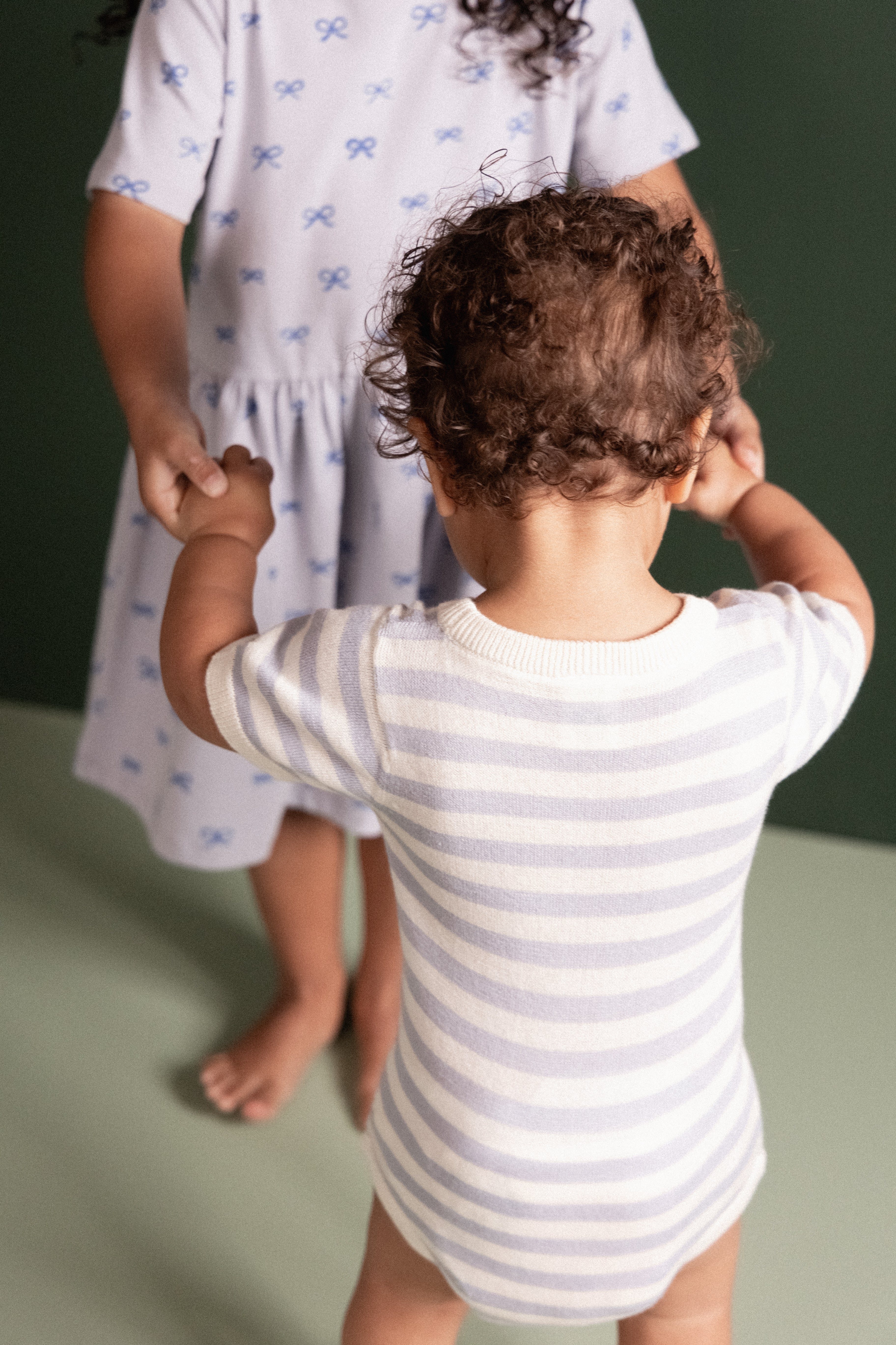 Nature Baby zen blue sea stripe