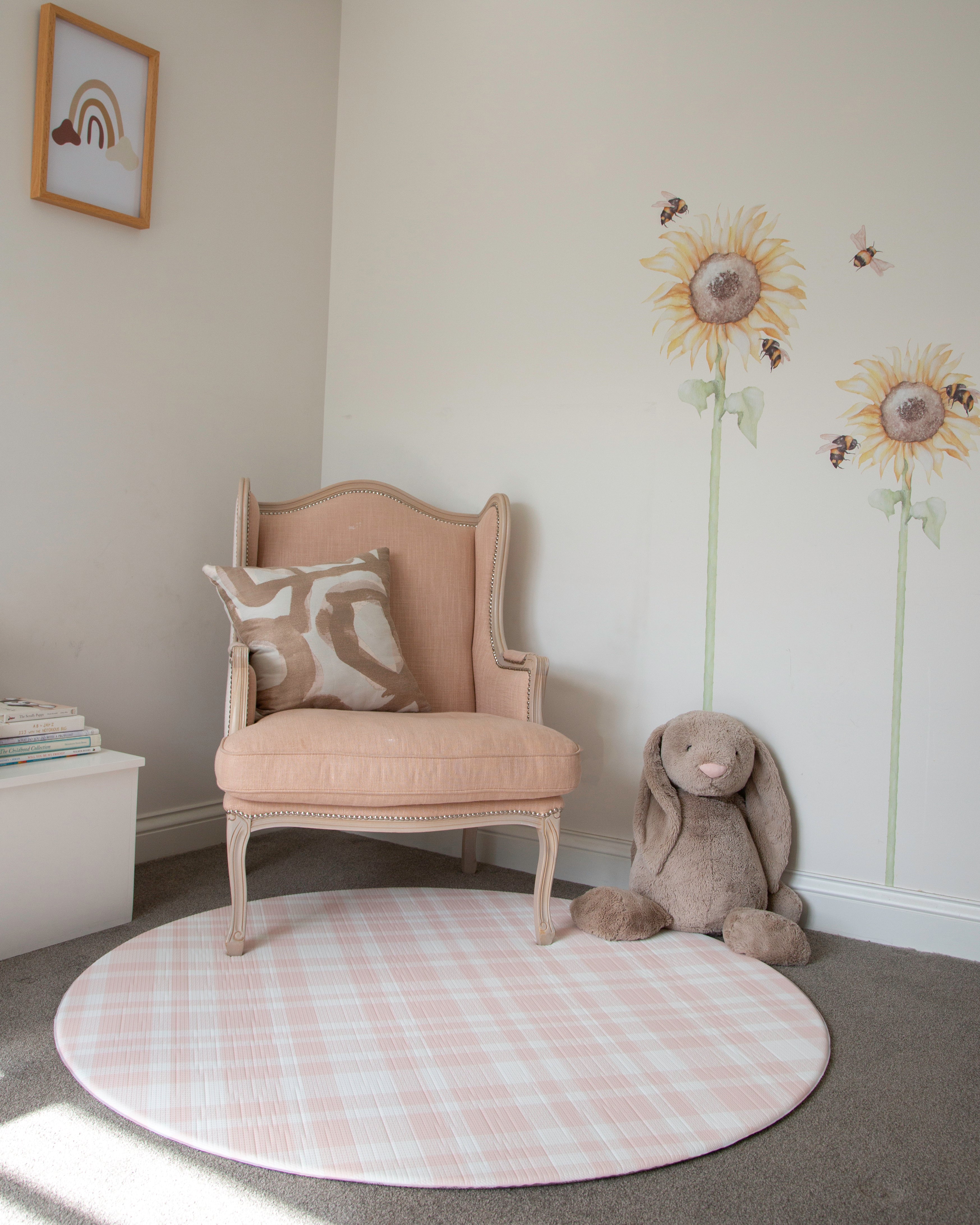 LITTLE finch round play mat