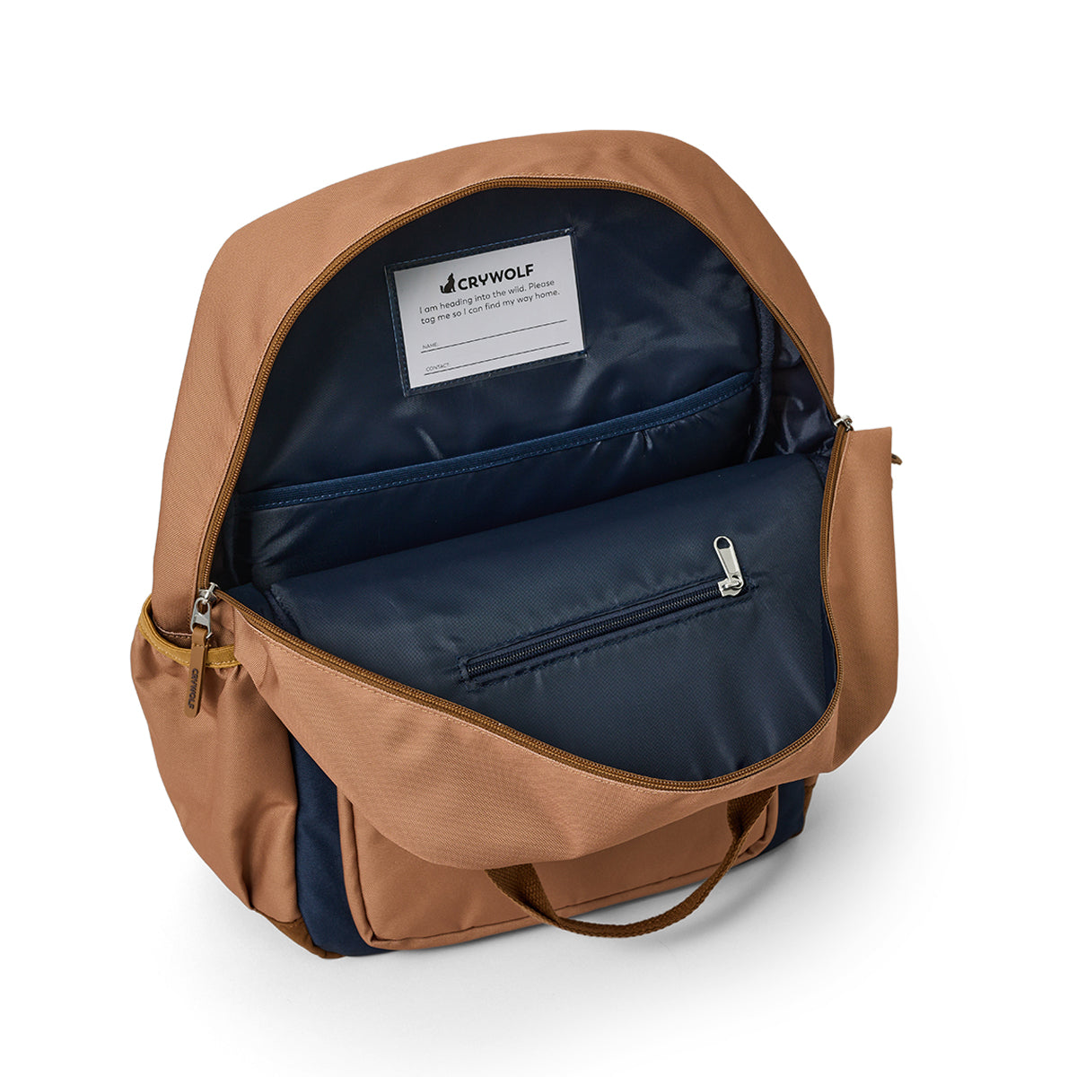 crywolf knapsack ash colourblock