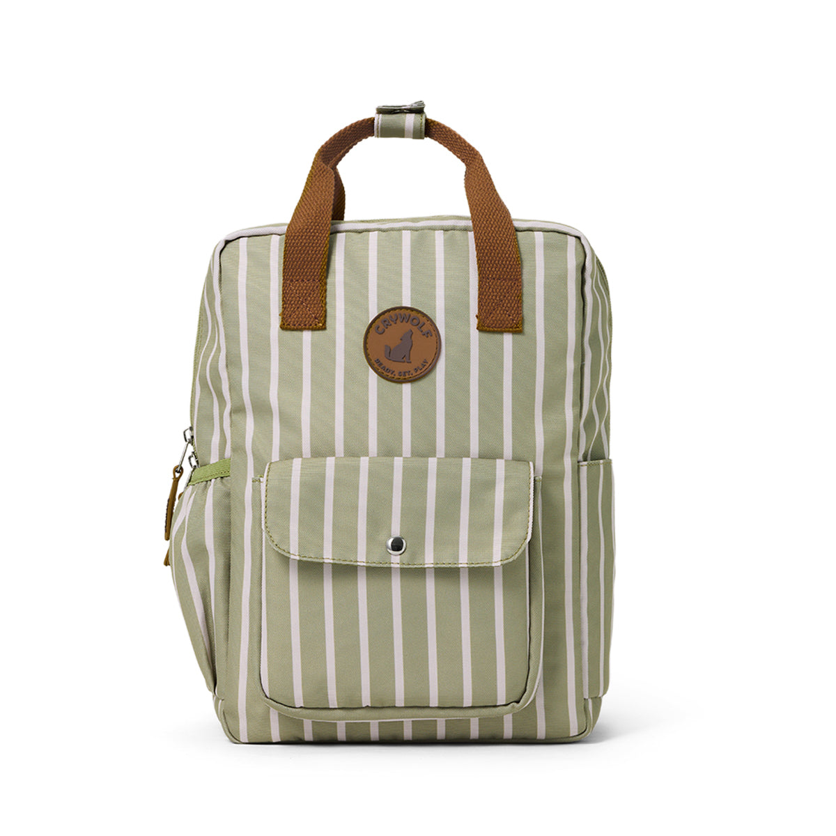 crywolf mini backpack elm stripe