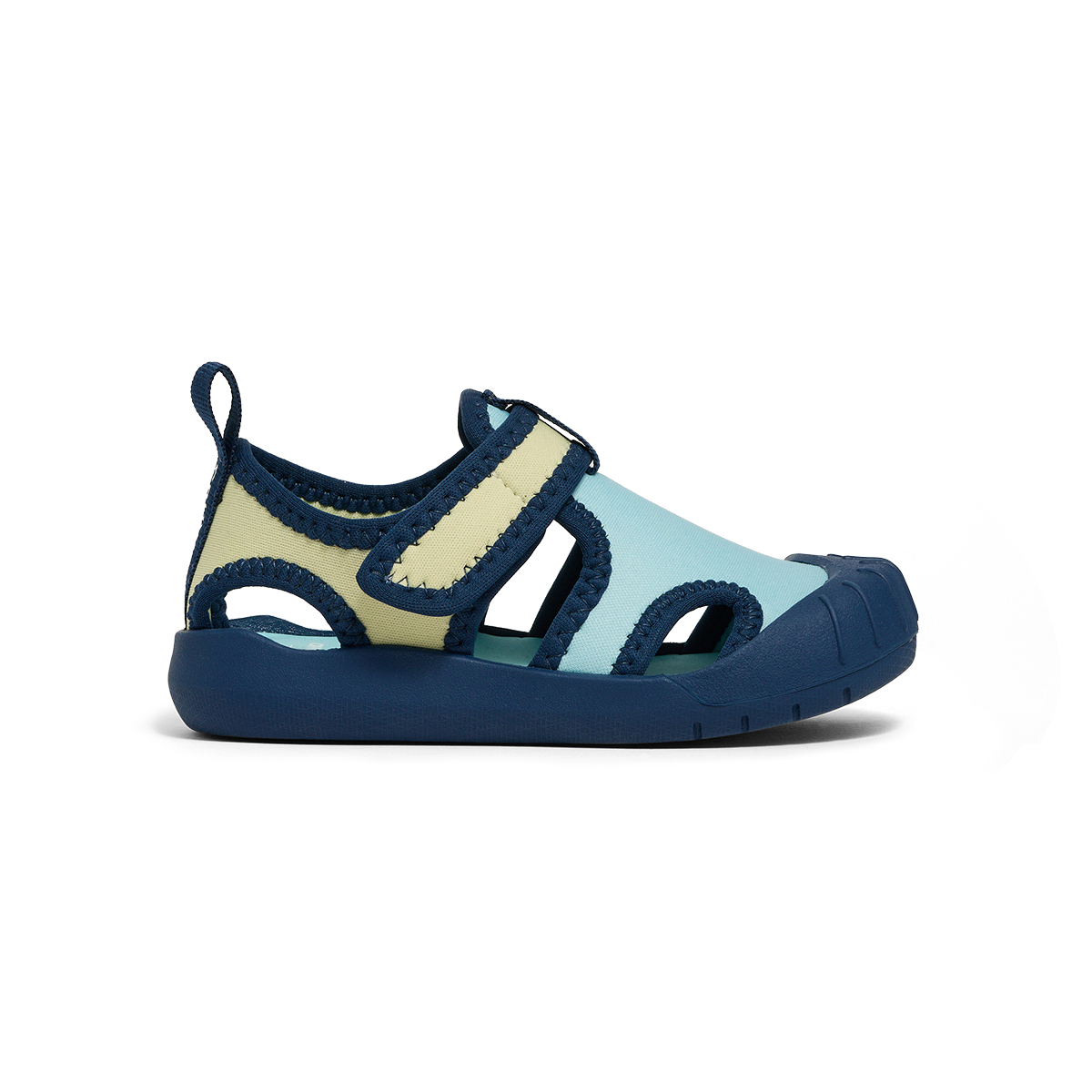 crywolf aqua sandal ocean colourblock