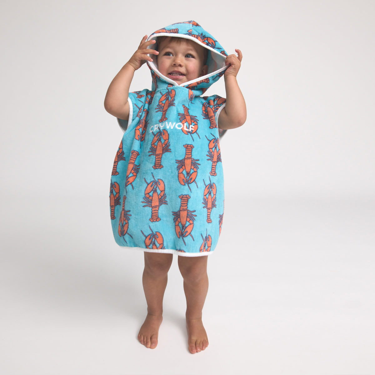 CRYWOLF BABY HOODED TOWEL