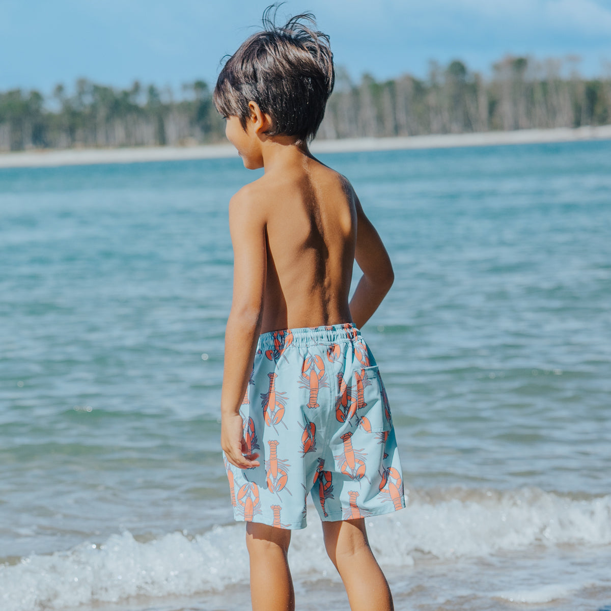 CRYWOLF board shorts lobsters