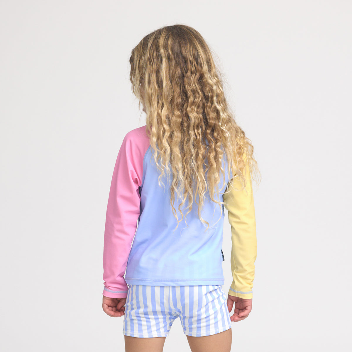 Rash vest pop colourblock