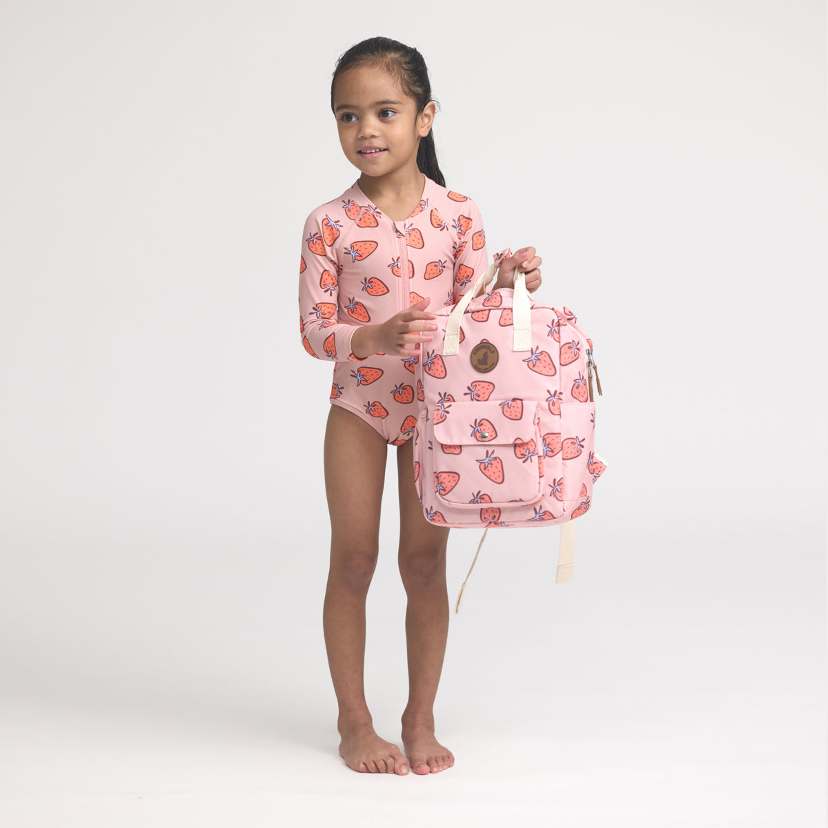 Crywolf mini backpack strawberry splash