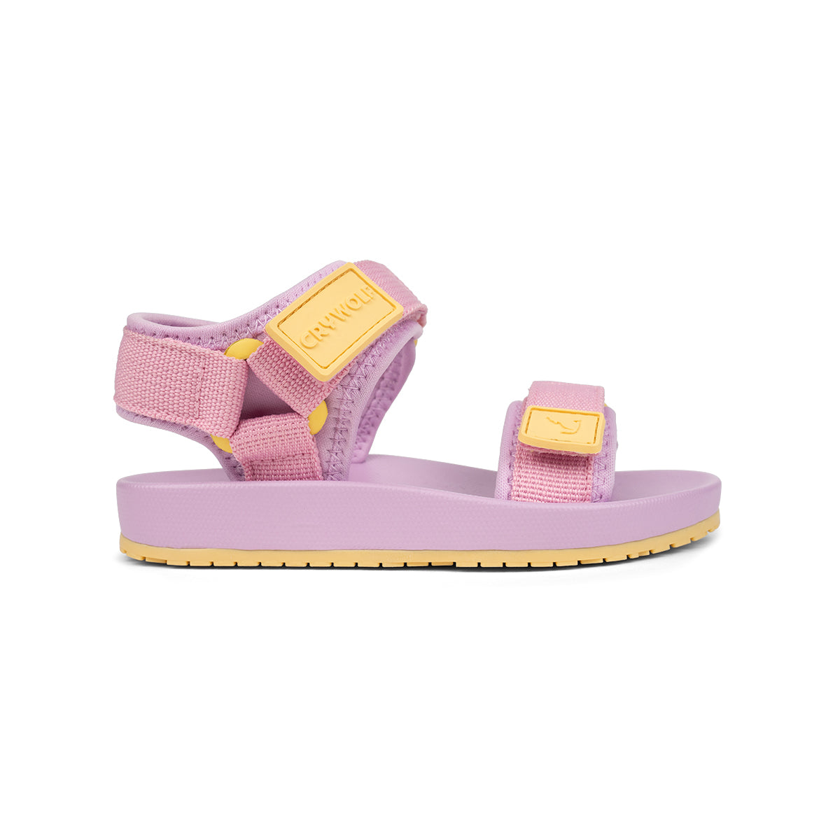 Crywolf Beach Sandal in Sugar Plum - side view