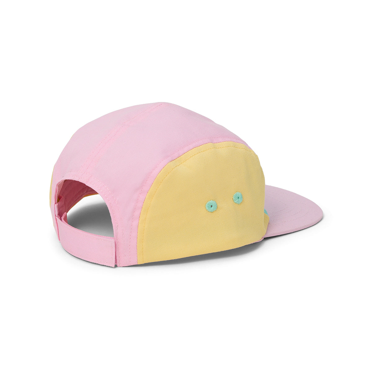 Crywolf Lucky Cap in Poolside Colourblock - back view