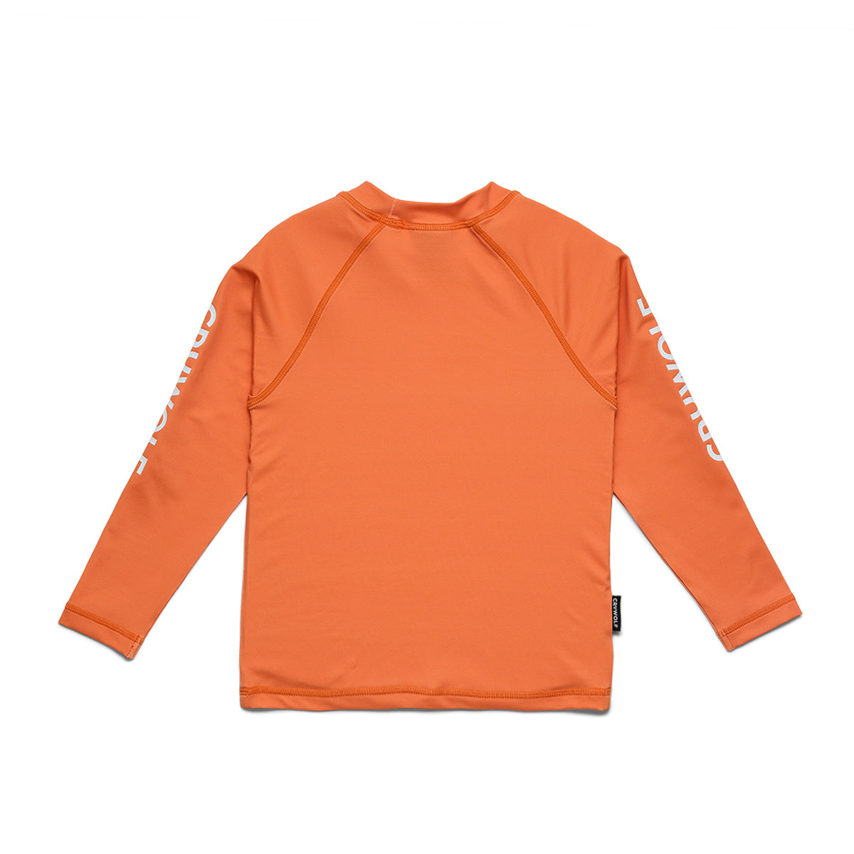 Crywolf Long Sleeve Rash Vest in Sunset - back view