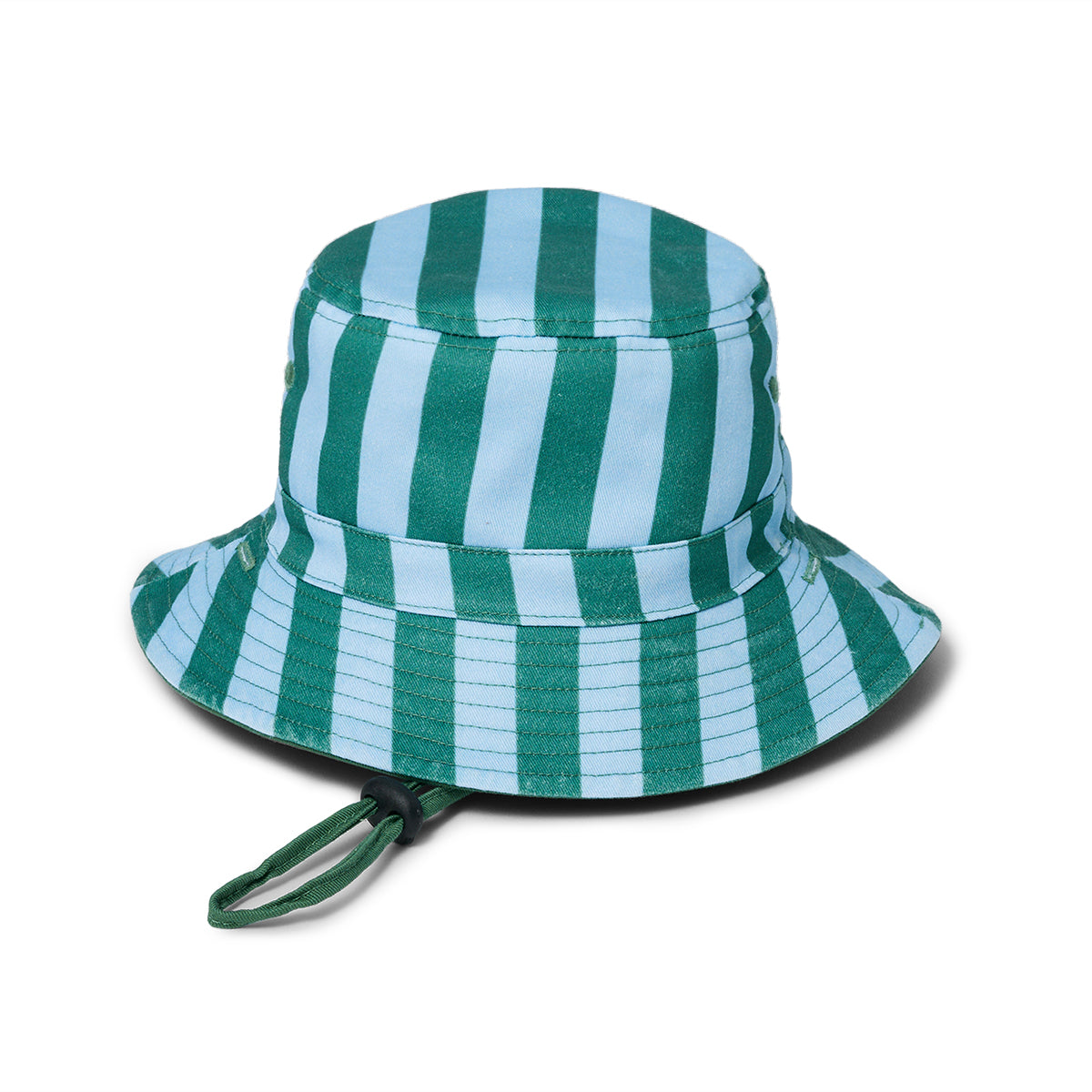 Crywolf Reversible Bucket Hat in Deck Stripe - front view