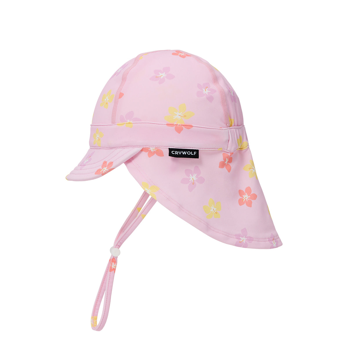 Crywolf Splash Cap in Hibiscus Bloom - side view