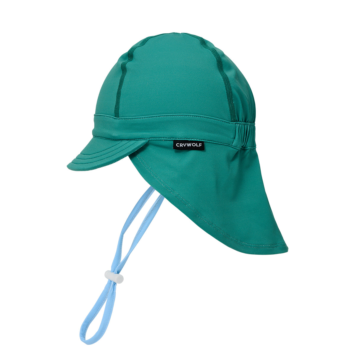 Crywolf Splash Cap in Sea Green - side view