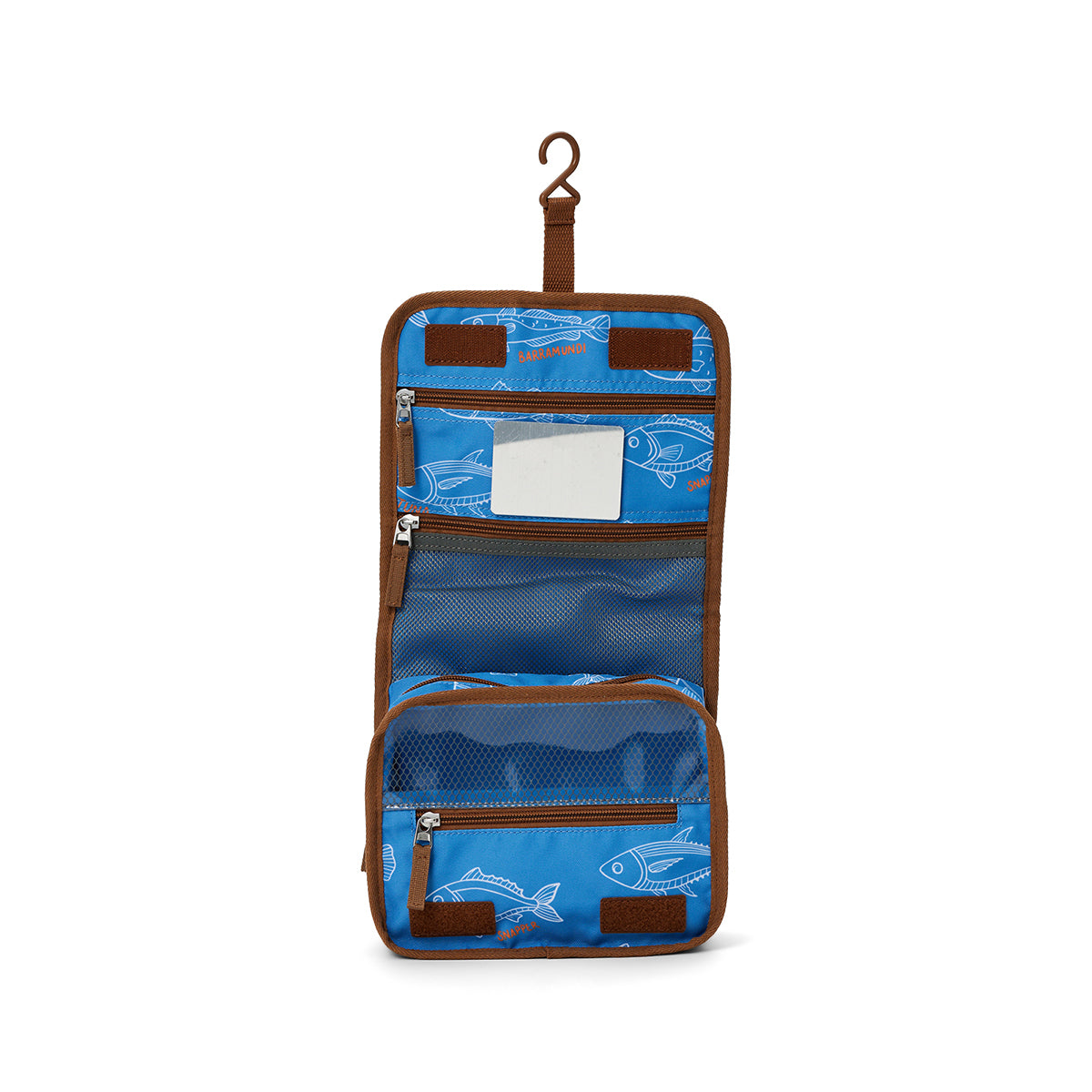 Crywolf Hanging Toiletry Bag in Saltwater - product shot