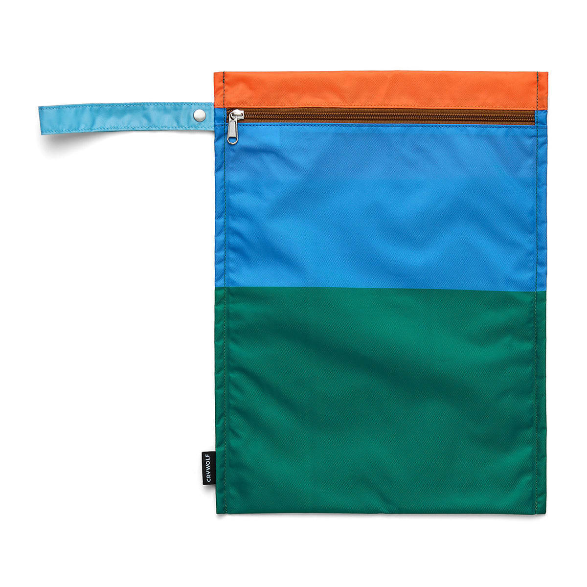 Crywolf Wet Bag in Seaside Colourblock - front view