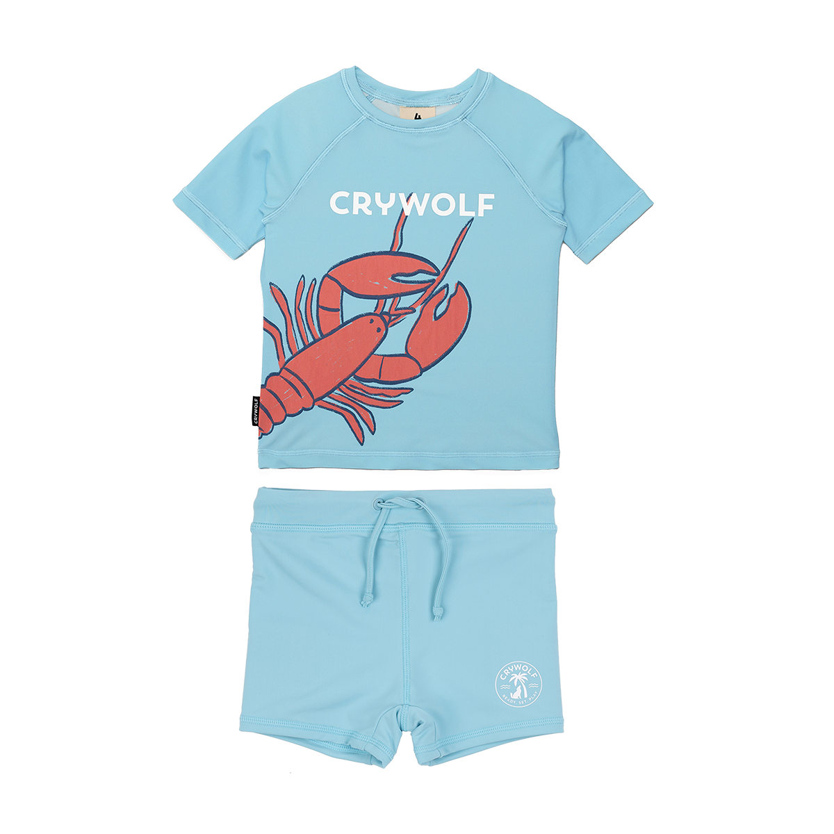 short sleeve rash vest set