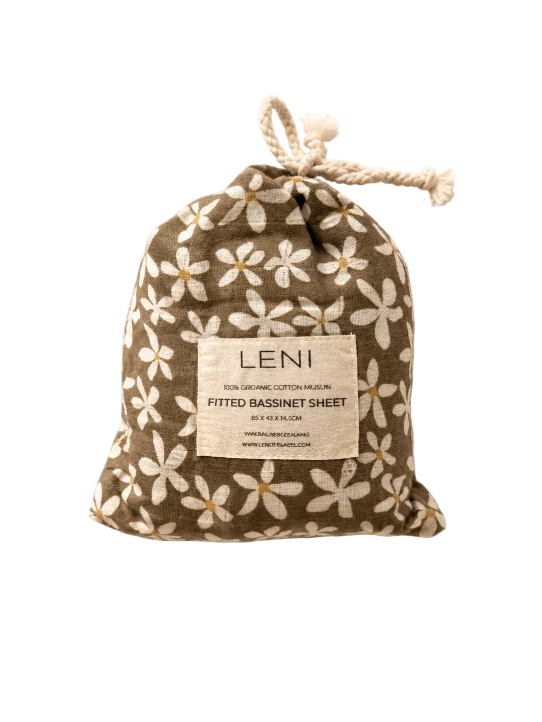 Leni bassinet sheet elderflower